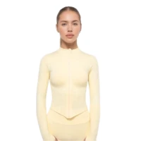 Dámský sportovní top Luma Butter Yellow